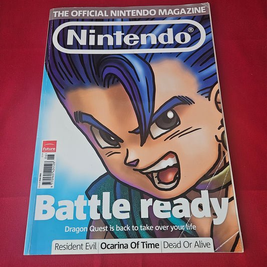 Nintendo The Official Magazine June 2011 (1430) Dragon Quest VI Ocarina Of Time Resident Evil 3DS