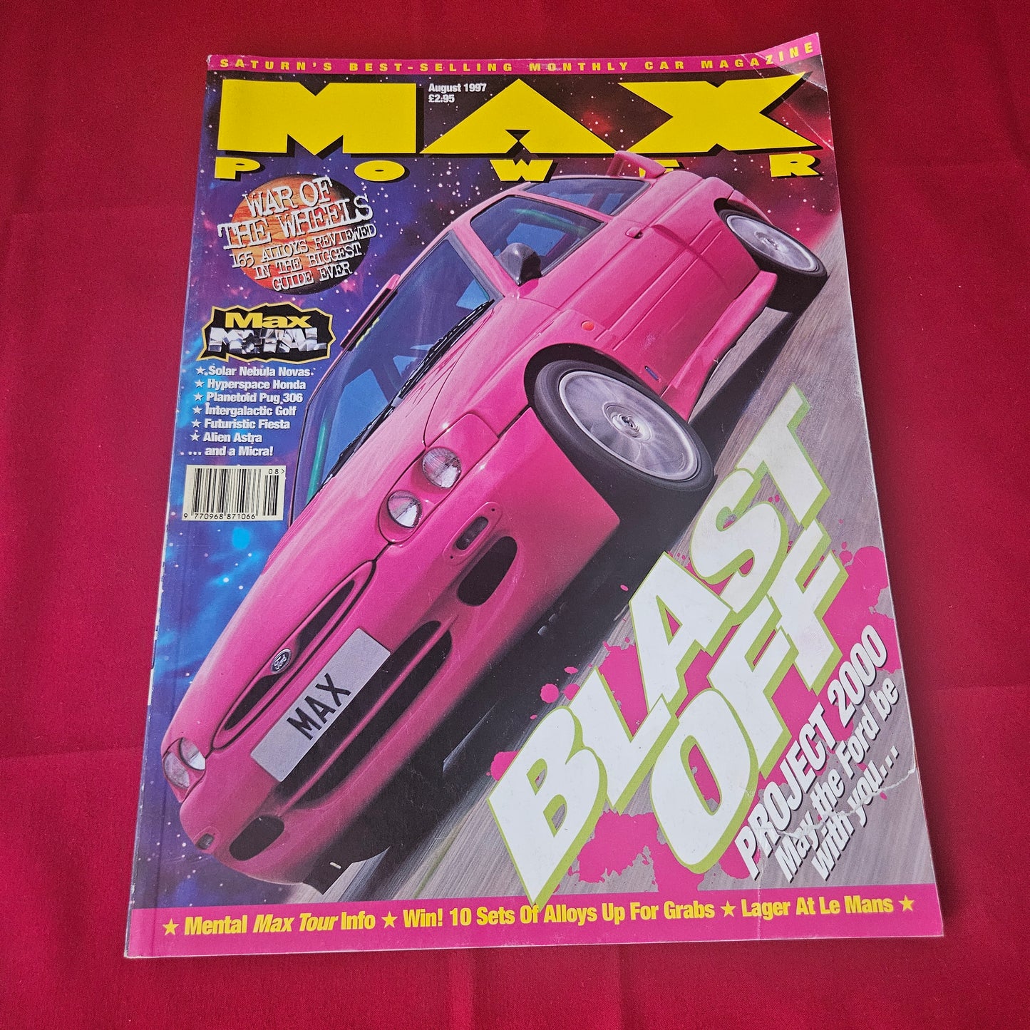 Max Power Magazine August 1997 (1431) Project 2000 Fiesta RS Turbo VW Golf