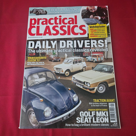 Practical Classics Magazine September 2024 (1432) VW Beetle Golf Mk1 Seat Leon