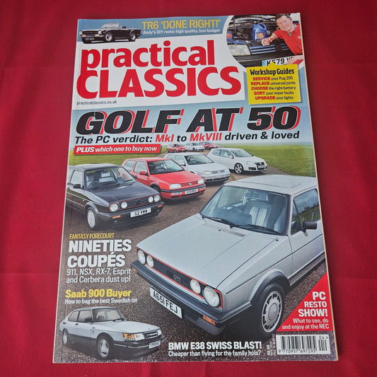 Practical Classics Magazine April 2024 (1432) VW Golf GTI Saab 900 Triumph TR6 Porsche 911