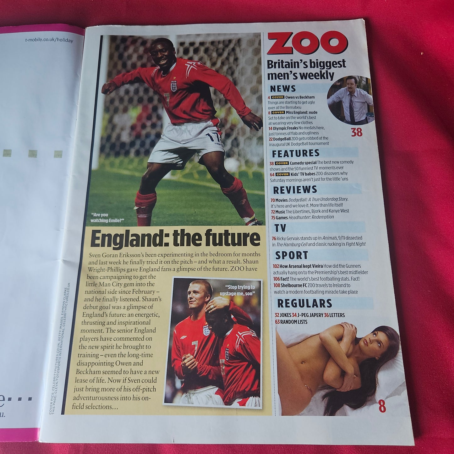 Zoo Magazine 27 August-2 September 2004 (1433) Danielle Lloyd Charlotte Church Gail Porter