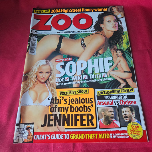 Zoo Magazine 10-16 December 2004 (1433) Sophie Anderton Jennifer Ellison Natalie Pike