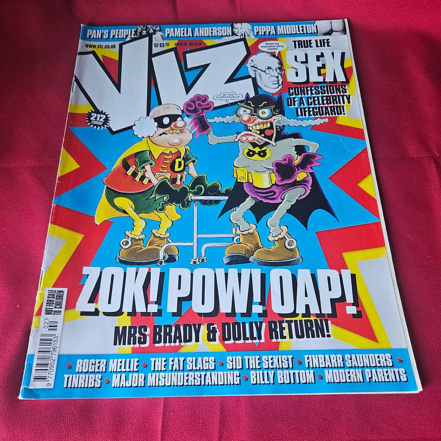 Viz Magazine February 2012 (1434) Issue 212 Mrs Brady Dolly Roger Mellie