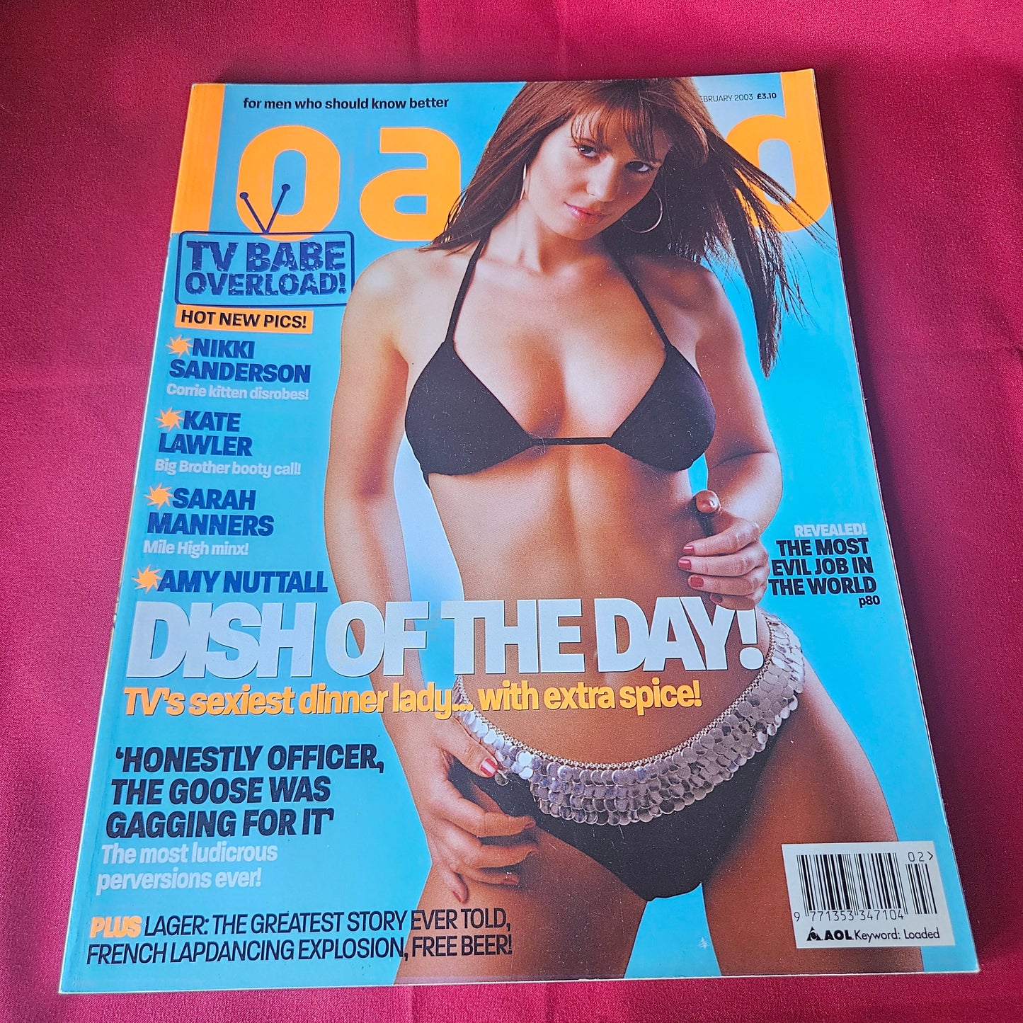 Loaded Magazine February 2003 (1435) Amy Nuttall Nikki Sanderson Kate Lawler
