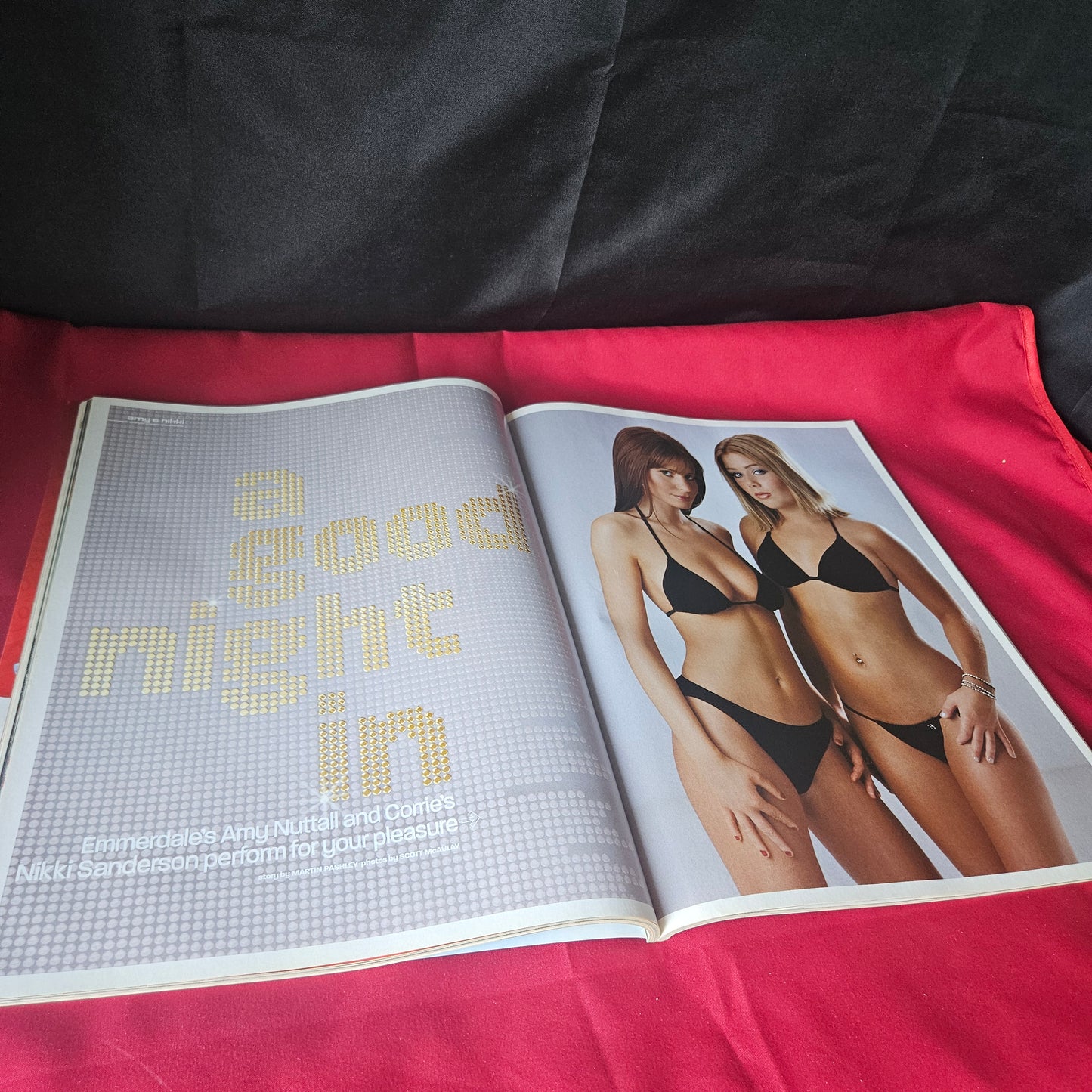 Loaded Magazine February 2003 (1435) Amy Nuttall Nikki Sanderson Kate Lawler