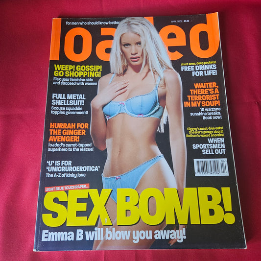 Loaded Magazine April 2002 Issue 96 (1435) Emma B Victoria Pratt Tammy Hart