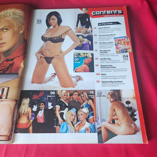 Loaded Magazine July 2002 Issue 99 (1435) Michelle Heaton Jennifer Sky