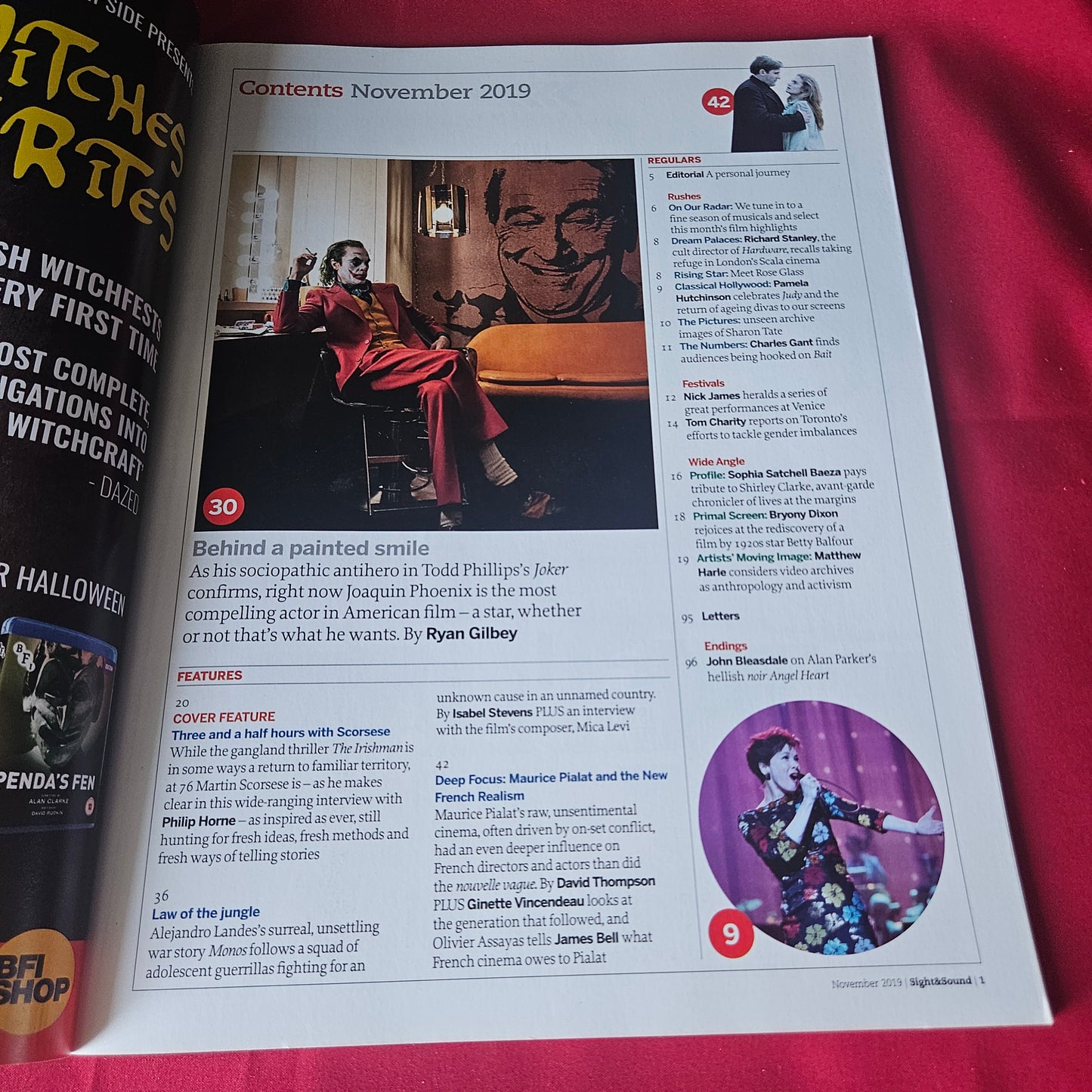 Sight & Sound Magazine November 2019 The Irishman Joker Monos Angel Heart (1438)