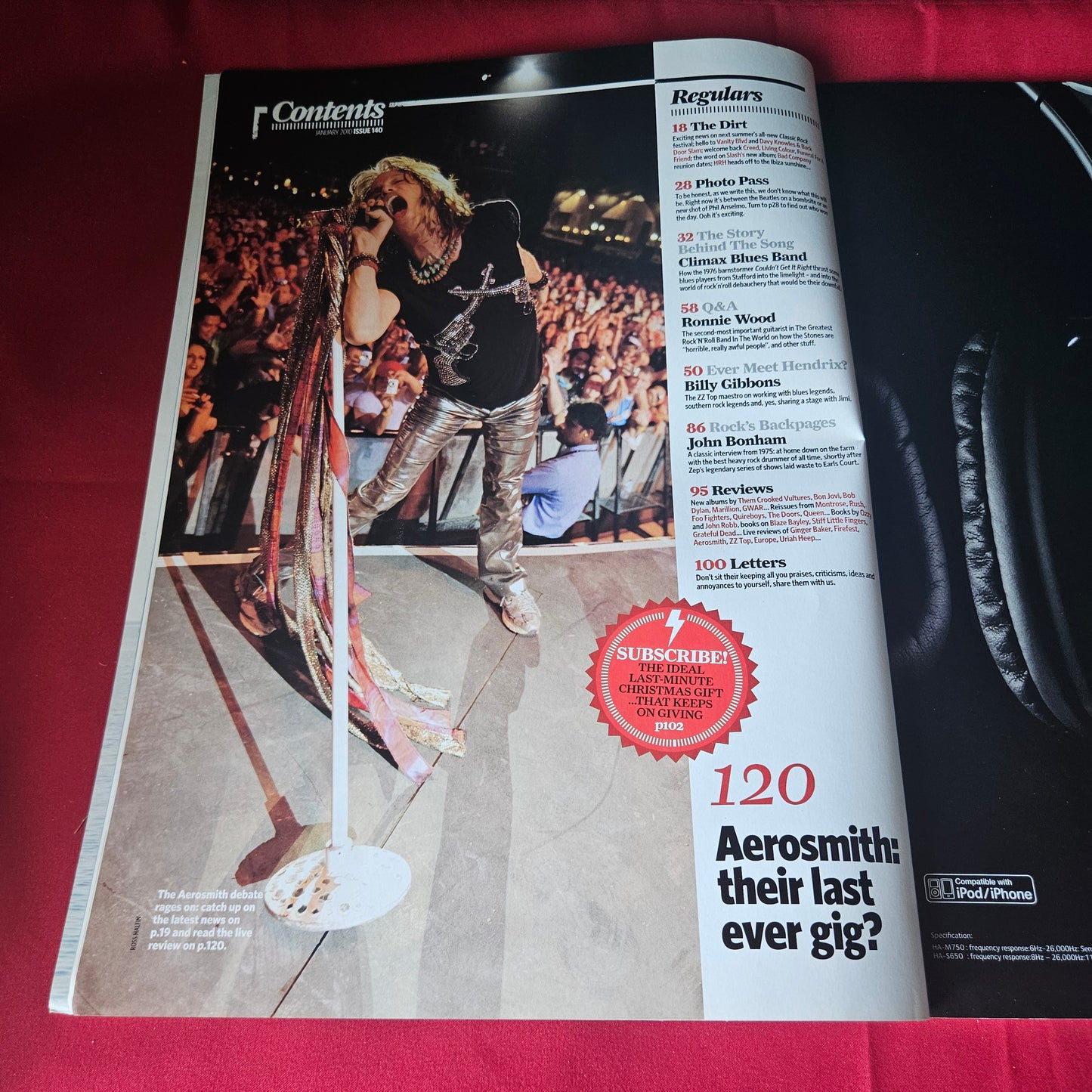Classic Rock Magazine January 2010 Iggy Pop Aerosmith Slash Jimmy Page (1439)
