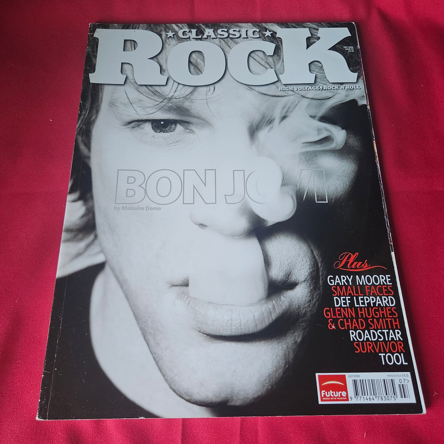 Classic Rock Magazine July 2006 Bon Jovi Gary Moore Tool Alice In Chains (1439)