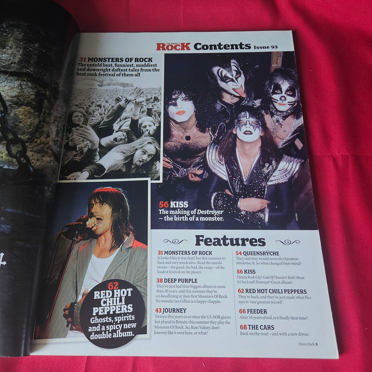 Classic Rock Magazine June 2006 KISS Deep Purple Alice Cooper Chili Peppers (1439)