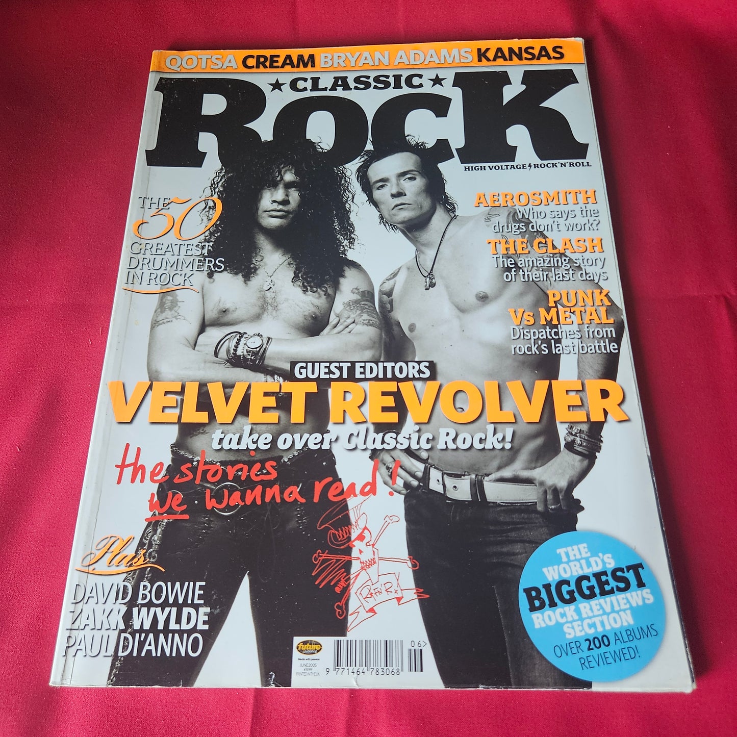 Classic Rock Magazine June 2005 Velvet Revolver Slash Scott Weiland (1439)