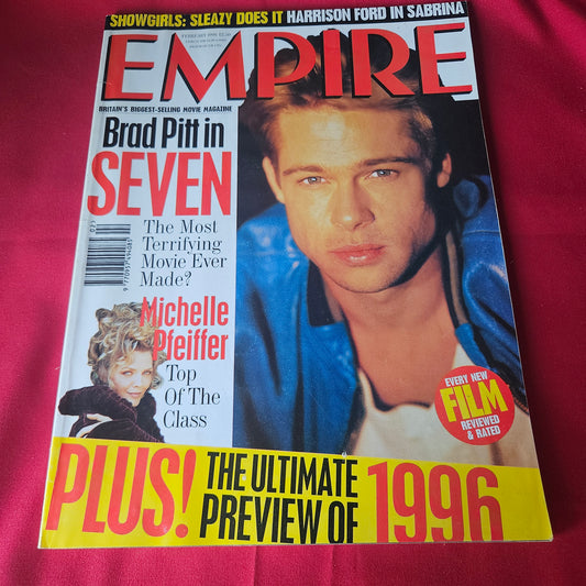 Empire Magazine February 1996 Brad Pitt Seven Michelle Pfeiffer Sabrina (1439)