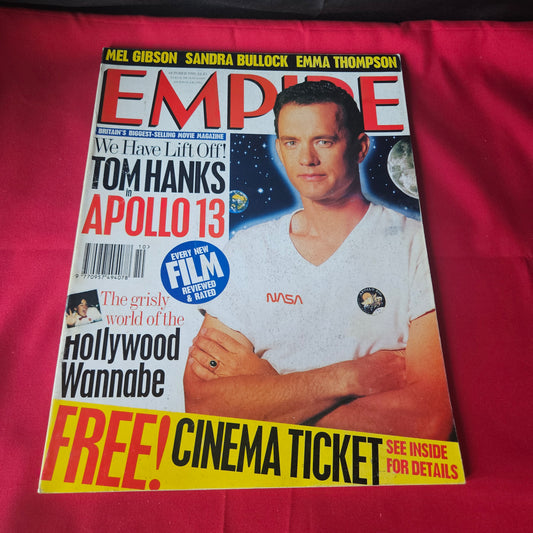 Empire Magazine October 1995 Tom Hanks Apollo 13 Mel Gibson Sandra Bullock (1439)