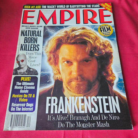Empire Magazine December 1994 Frankenstein Kenneth Branagh Robert De Niro (1439)