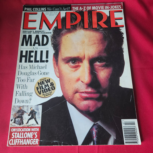 Empire Magazine July 1993 Michael Douglas Falling Down Stallone Cliffhanger (1439)