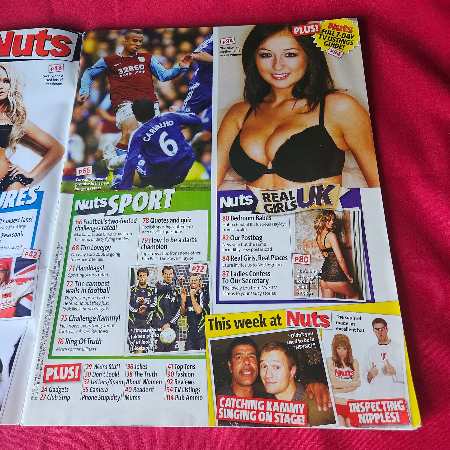 Nuts Magazine 11–17 January 2008 Jennifer Ellison Jade Kayleigh Pearson (1439)