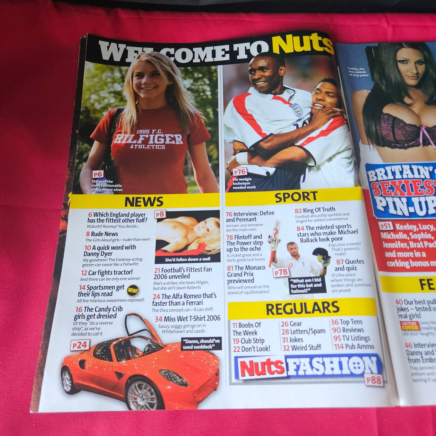 Nuts Magazine 26 May–1 June 2006 Jennifer Ellison Keeley Hazell Lucy Pinder (1439)
