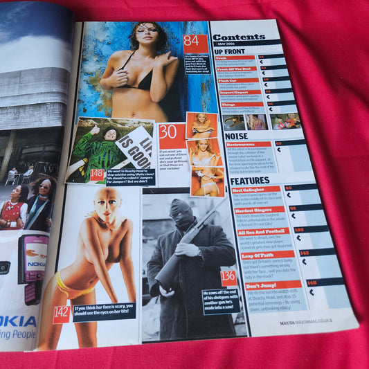 Maxim Magazine May 2006 Emma Griffiths Bar Refaeli Nicki Aycox Noel Gallagher (1444)