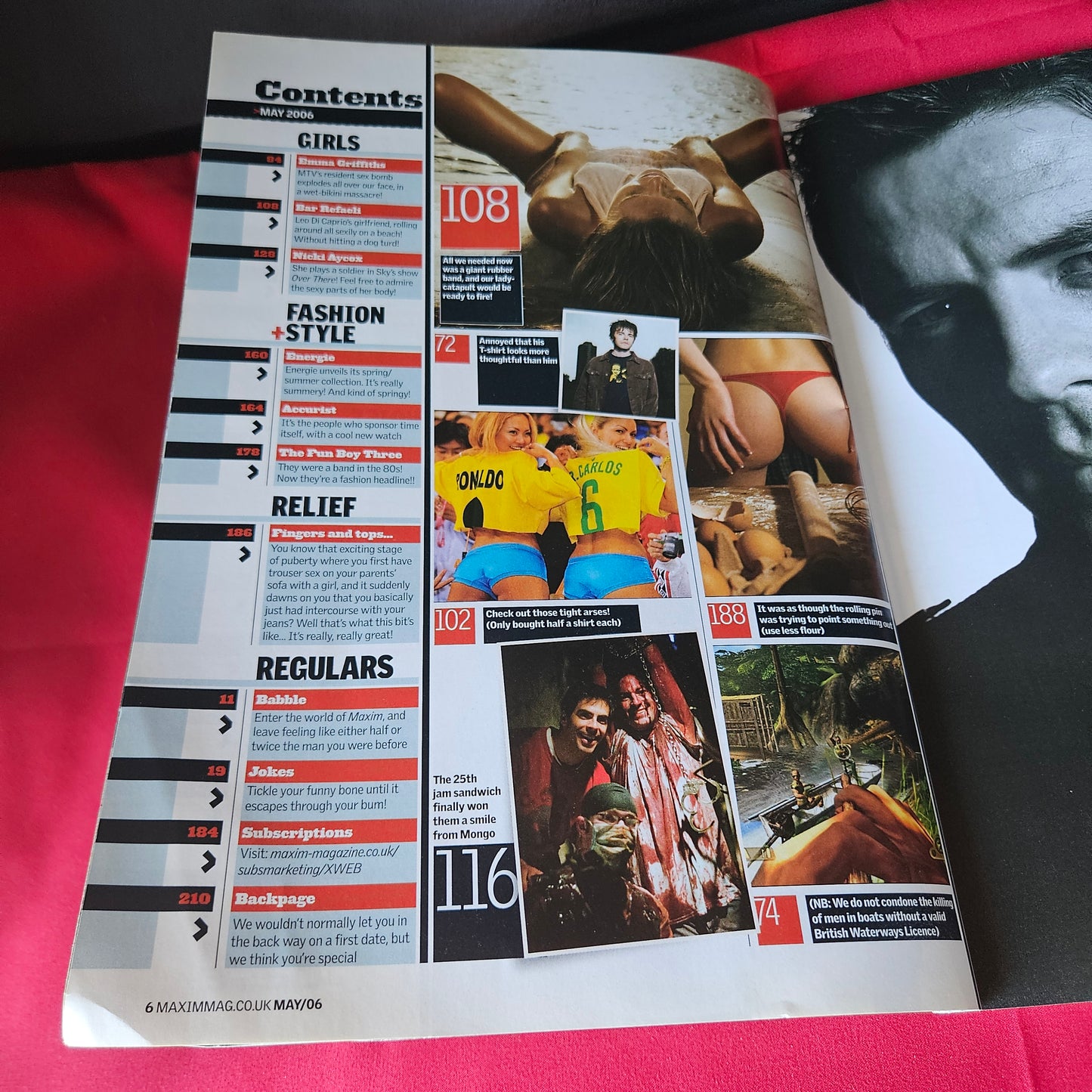 Maxim Magazine May 2006 Emma Griffiths Bar Refaeli Nicki Aycox Noel Gallagher (1444)