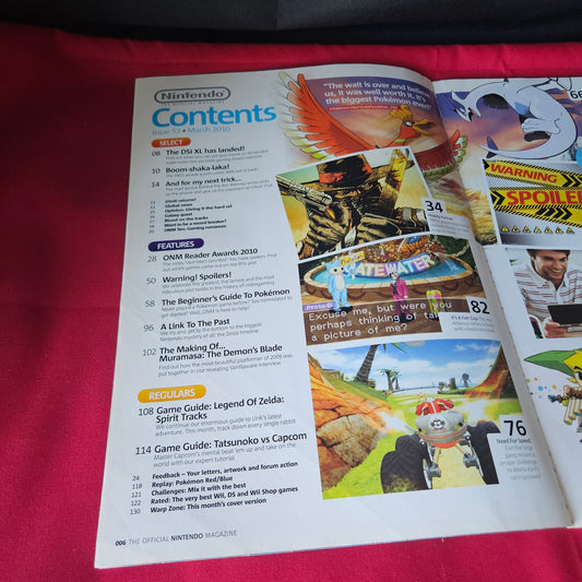 Nintendo Official Magazine 53 March 2010 Pokémon Ho-Oh Lugia HeartGold (1445)