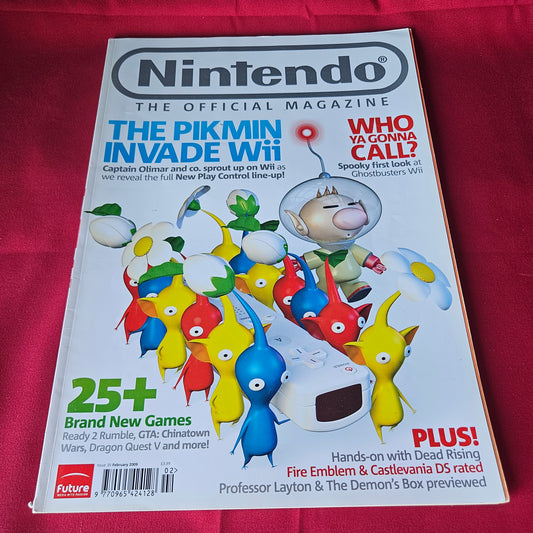 Official Nintendo Magazine Issue 39 Feburary 2009 Pikmin Olimar Ghostbusters (1445)