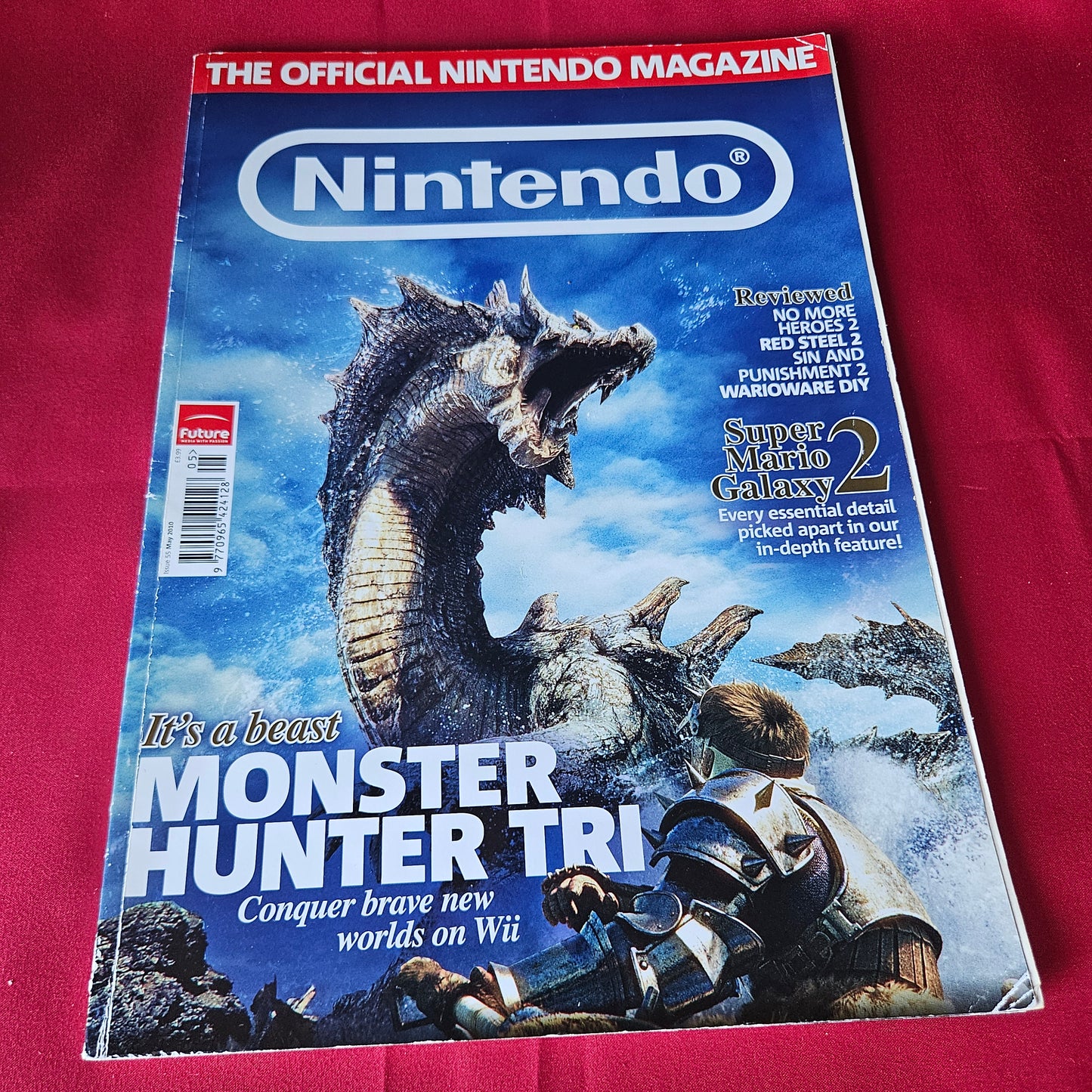 Official Nintendo Magazine May 2010 Monster Hunter Tri Mario Galaxy 2 (1445)