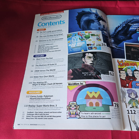 Official Nintendo Magazine May 2010 Monster Hunter Tri Mario Galaxy 2 (1445)