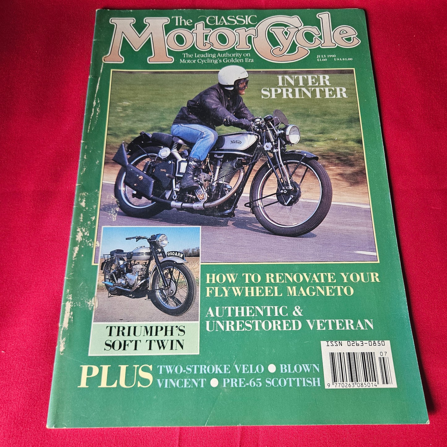 10x The Classic Motor Cycle Magazine Bundle / Job Lot 1990-1991 Norton Triumph BSA SBA1447