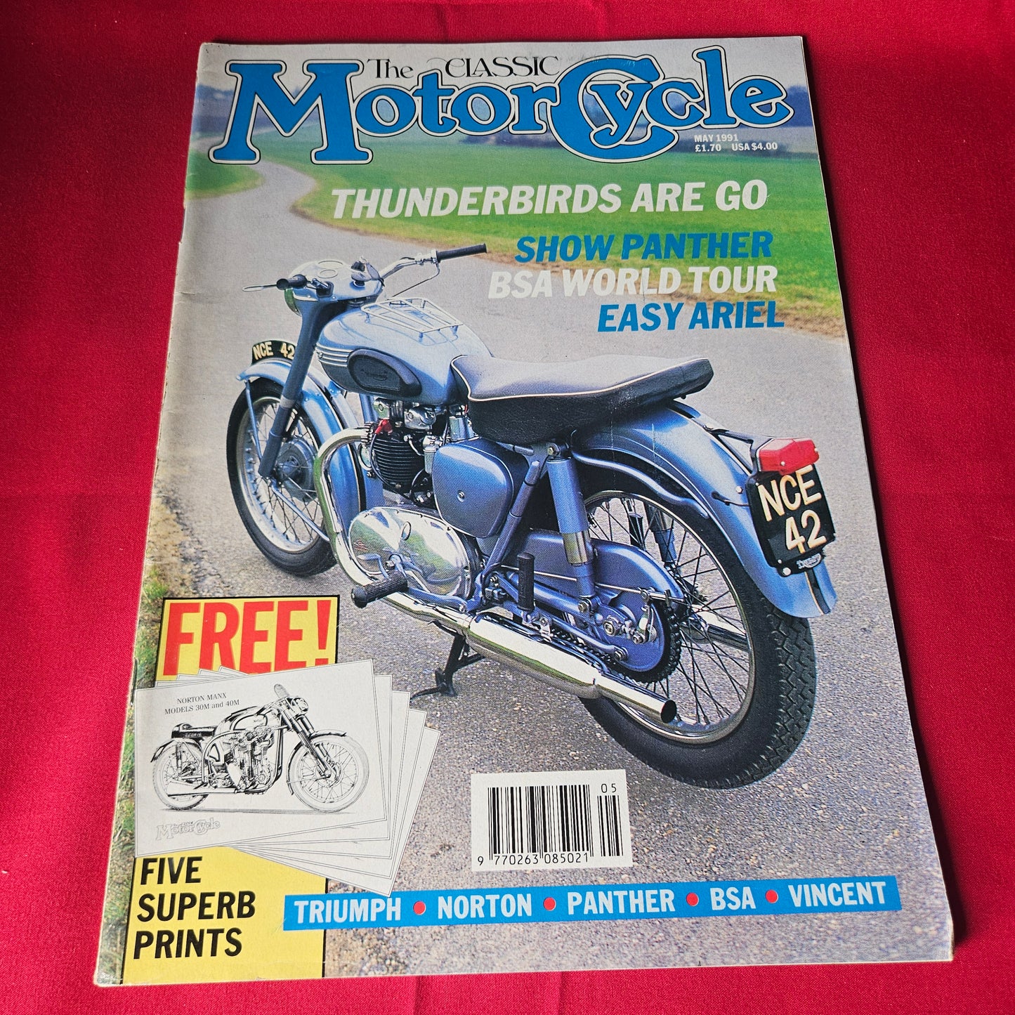 10x The Classic Motor Cycle Magazine Bundle / Job Lot 1990-1991 Norton Triumph BSA SBA1447