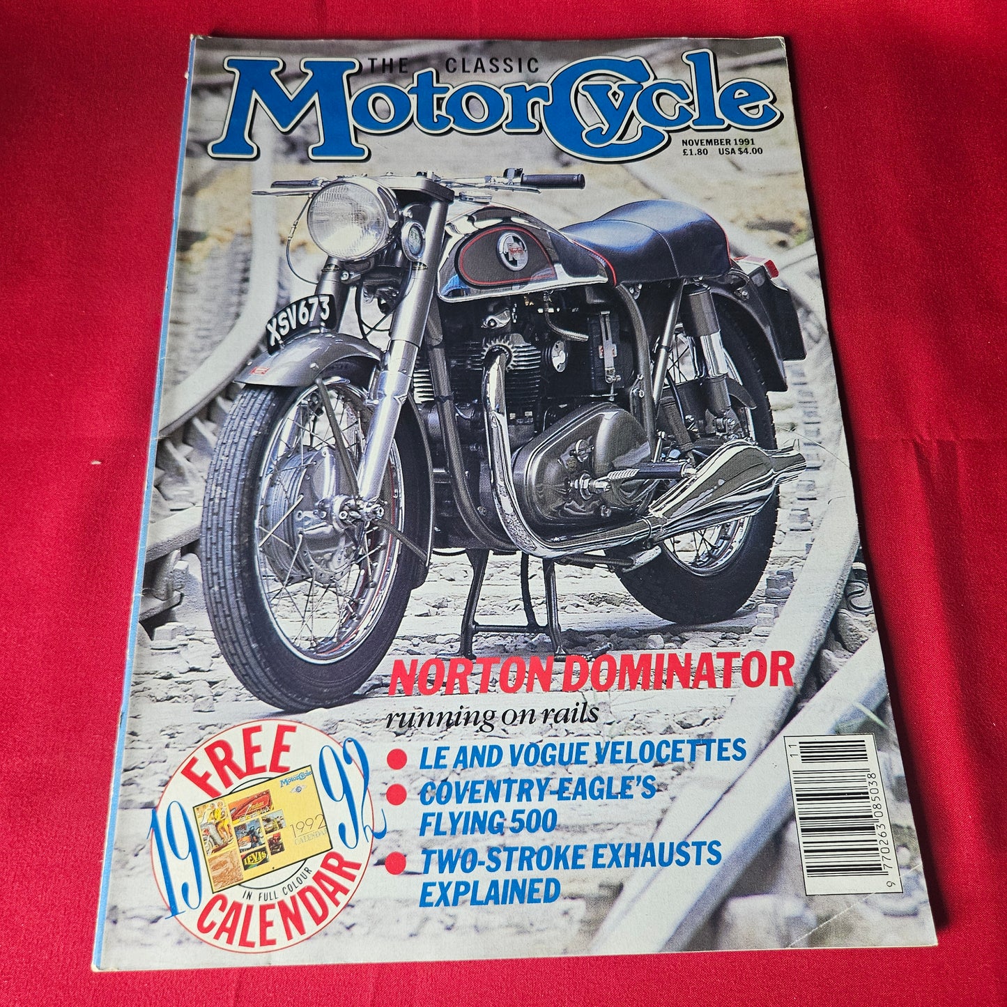 10x The Classic Motor Cycle Magazine Bundle / Job Lot 1990-1991 Norton Triumph BSA SBA1447
