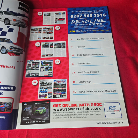 Rallye News Magazine May June 2023 Ford Escort Mk2 RS Owners Club (1448)