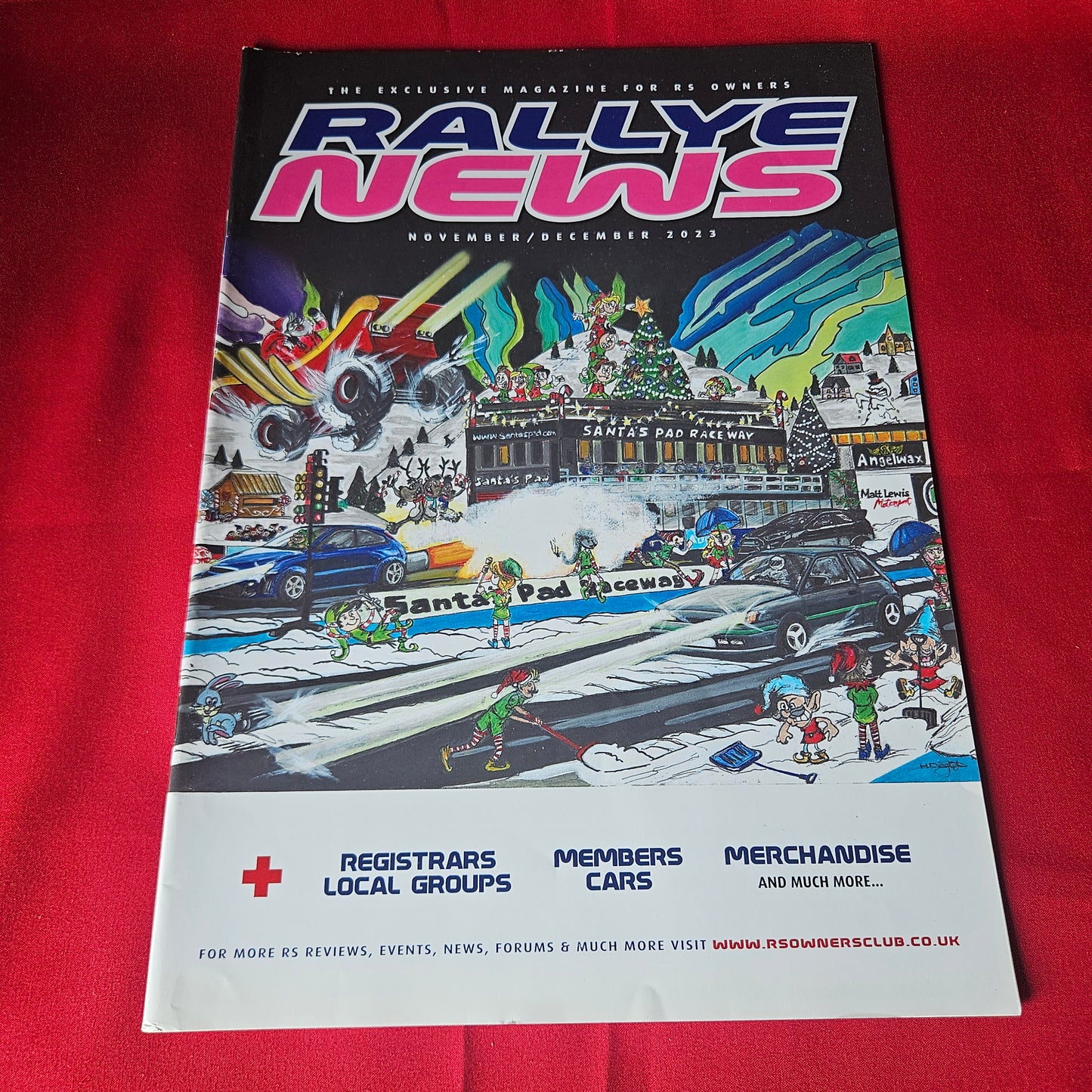 Rallye News Magazine November December 2023 Ford RS Escort Focus Cars (1448)