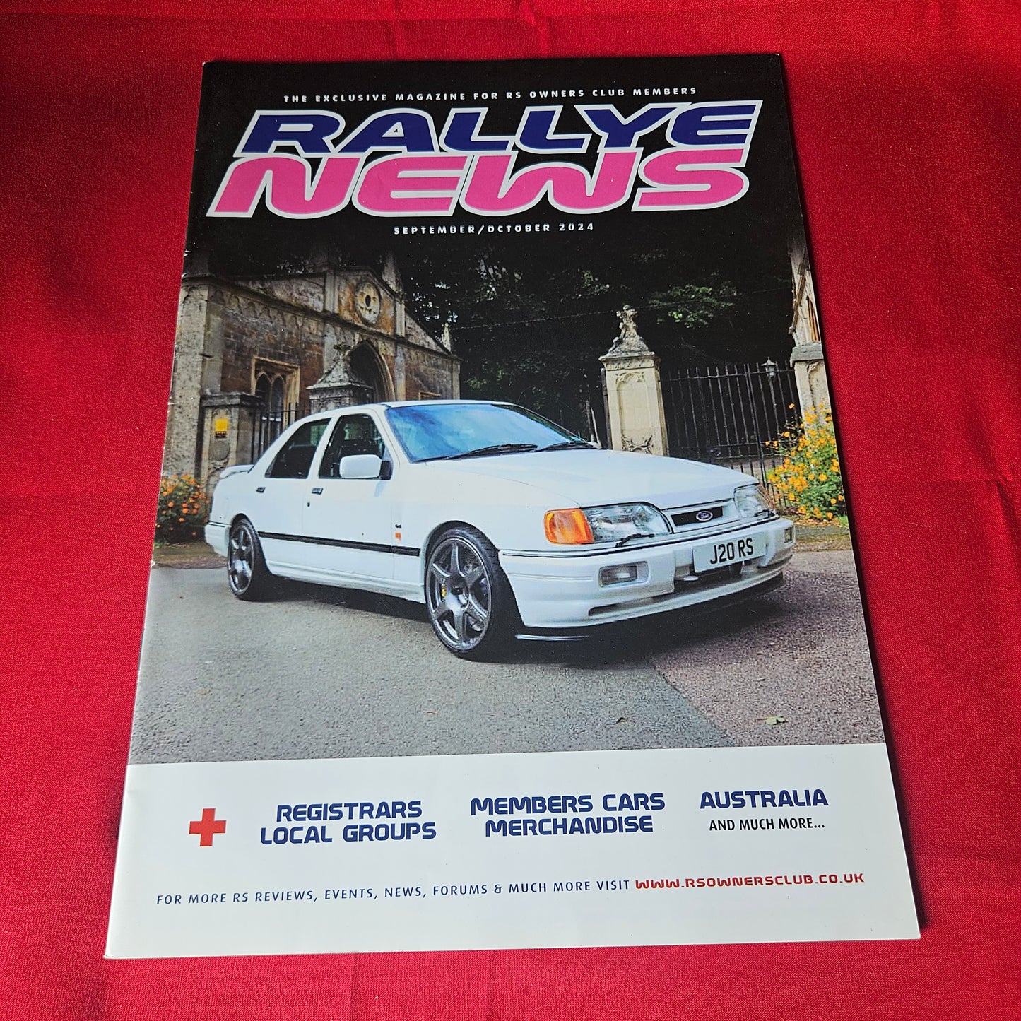 Rallye News Magazine September October 2024 Ford Sierra RS Cosworth (1448)