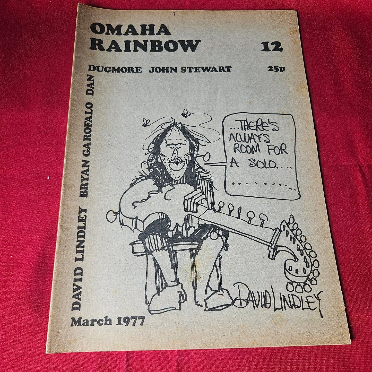 15x Omaha Rainbow Magazine Bundle / Job Lot 1976-1979 Country Rock John Stewart Emmylou SBA1449