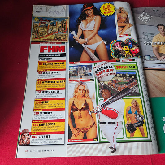 FHM Magazine April 2006 Anna Benson Natalie Gulbis Jessica Barton (1450)