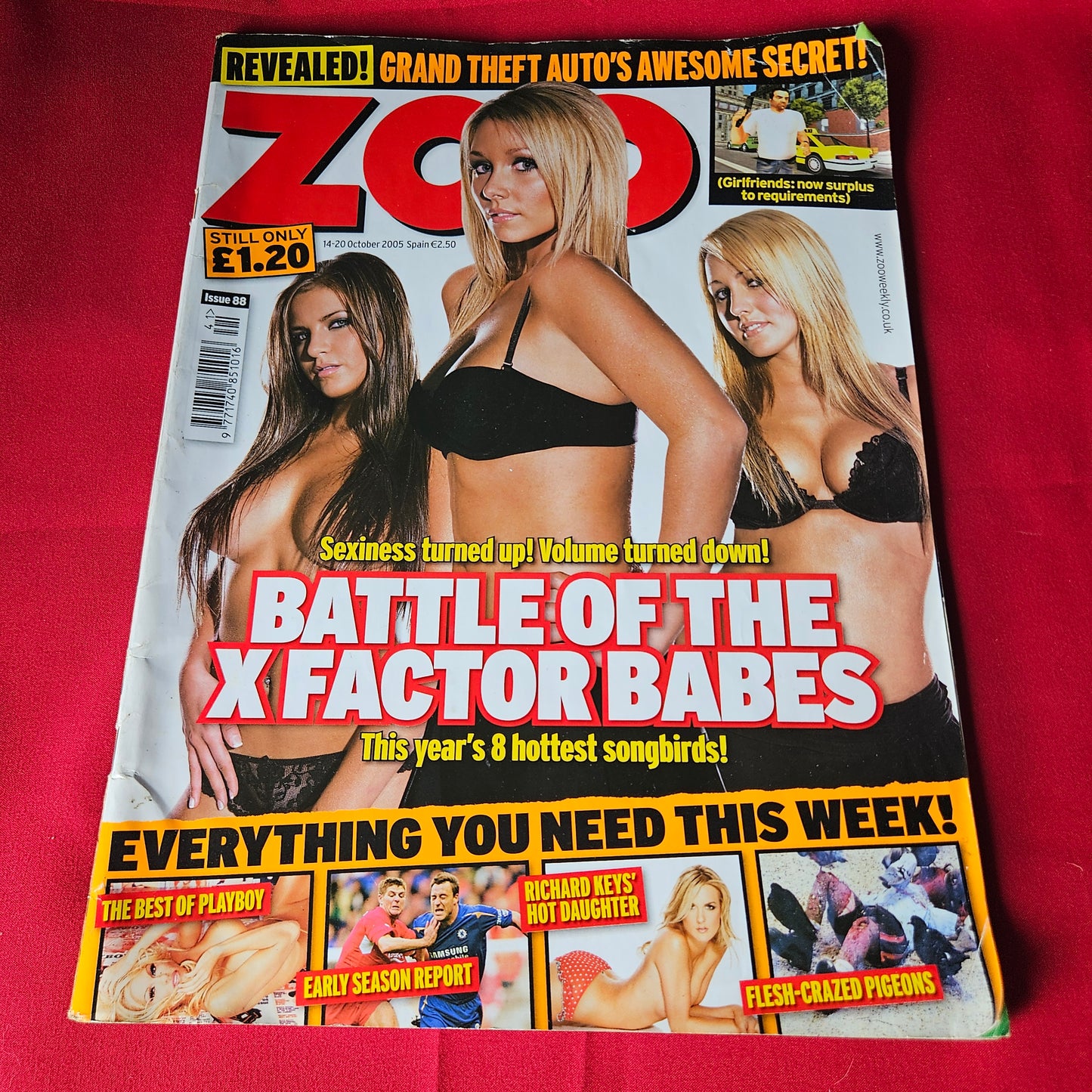 Zoo Magazine 14-20 October 2005 Jamie-Lee Church X Factor Babes Issue 88 (1452