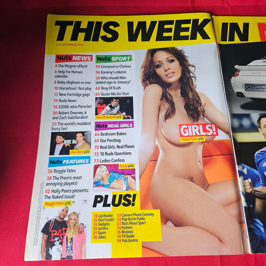 Nuts Magazine 5-11 November 2010 RARE Holly Peers Rosie Jones SKU 1453