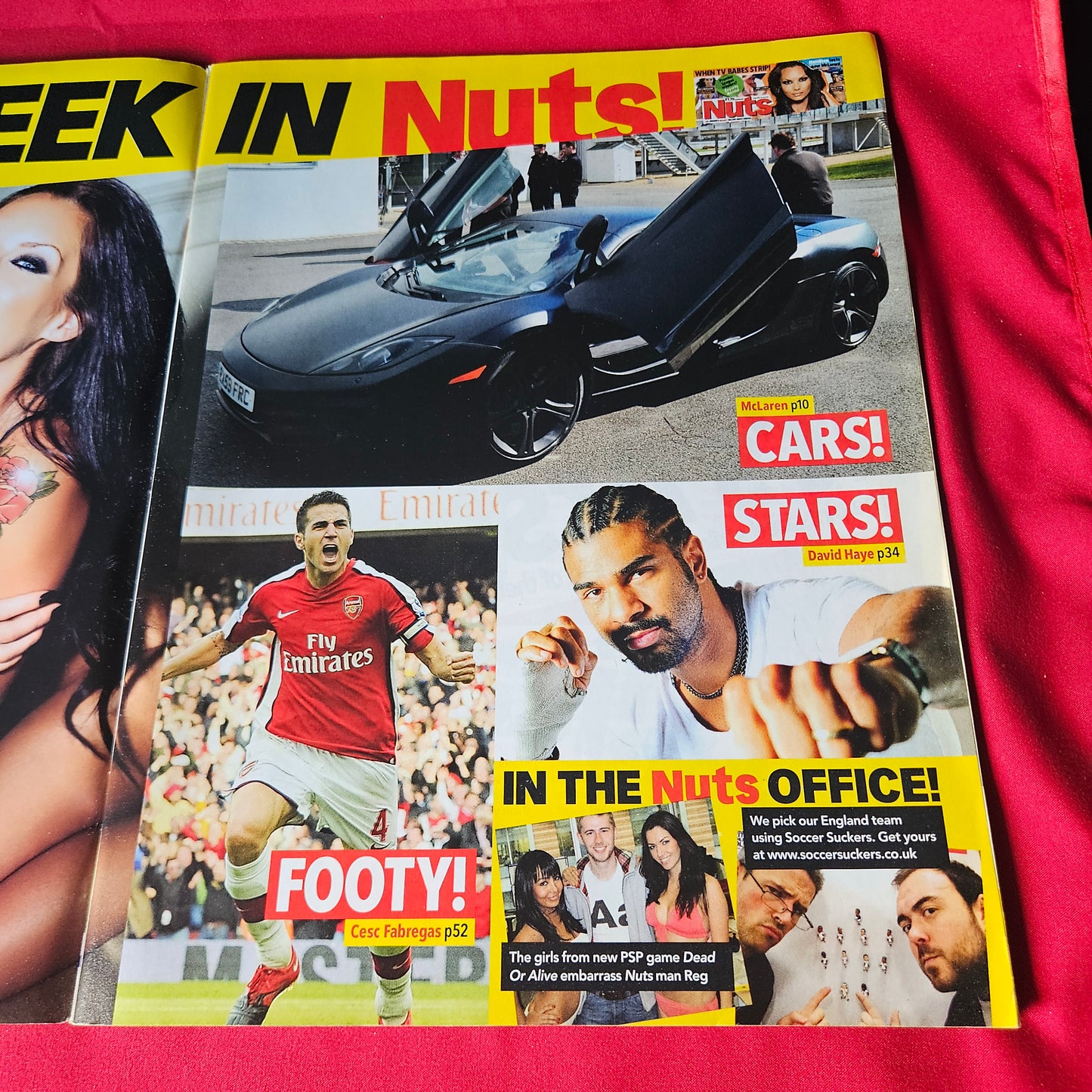 Nuts Magazine 2-8 April 2010 RARE Jessica-Jane Clement Kim Kardashian SKU 1453