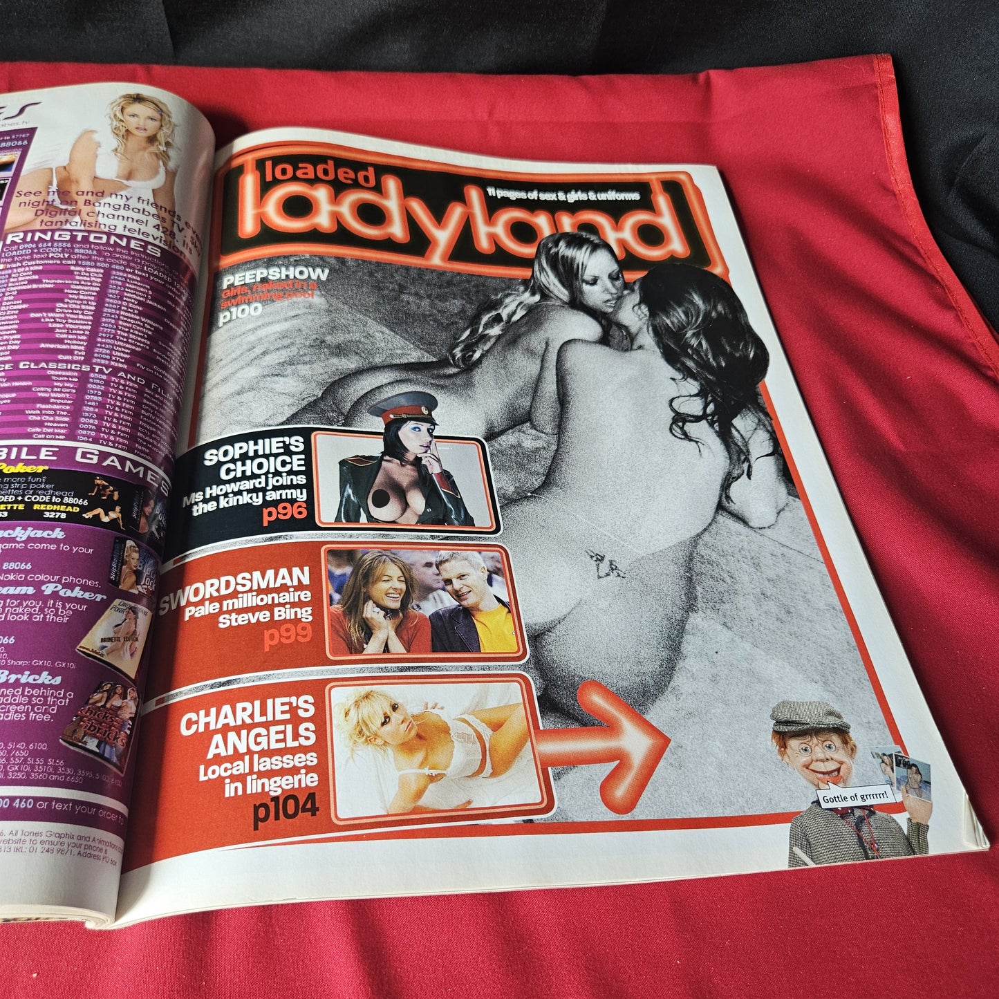 Loaded Magazine March 2005 RARE Sophie Howard Lucy Becker Charlotte Marshall SKU 1454