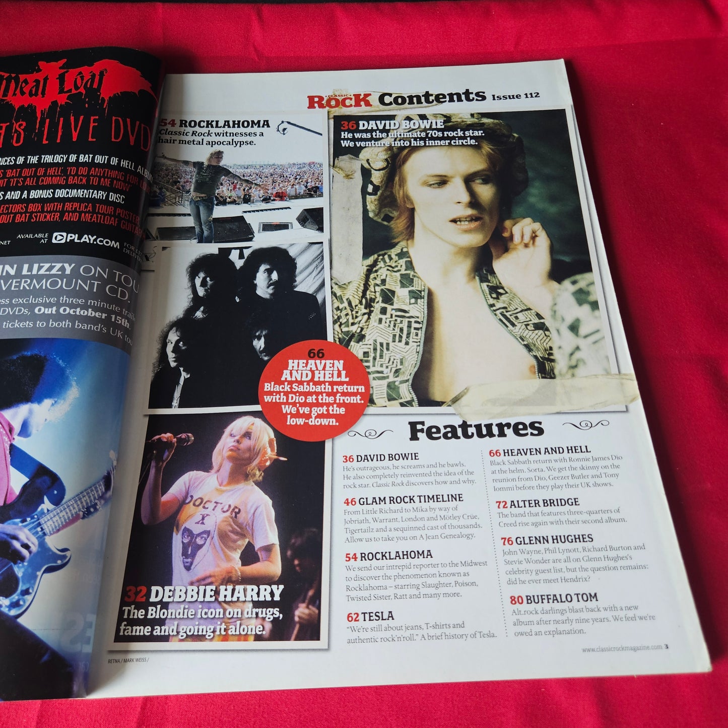 Classic Rock Magazine November 2007 David Bowie Led Zeppelin Black Sabbath SKU 1456