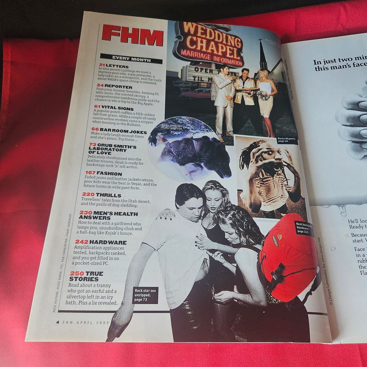 FHM Magazine April 1999 Mariah Carey Donna Air Robert Carlyle Emma Sjöberg 1458