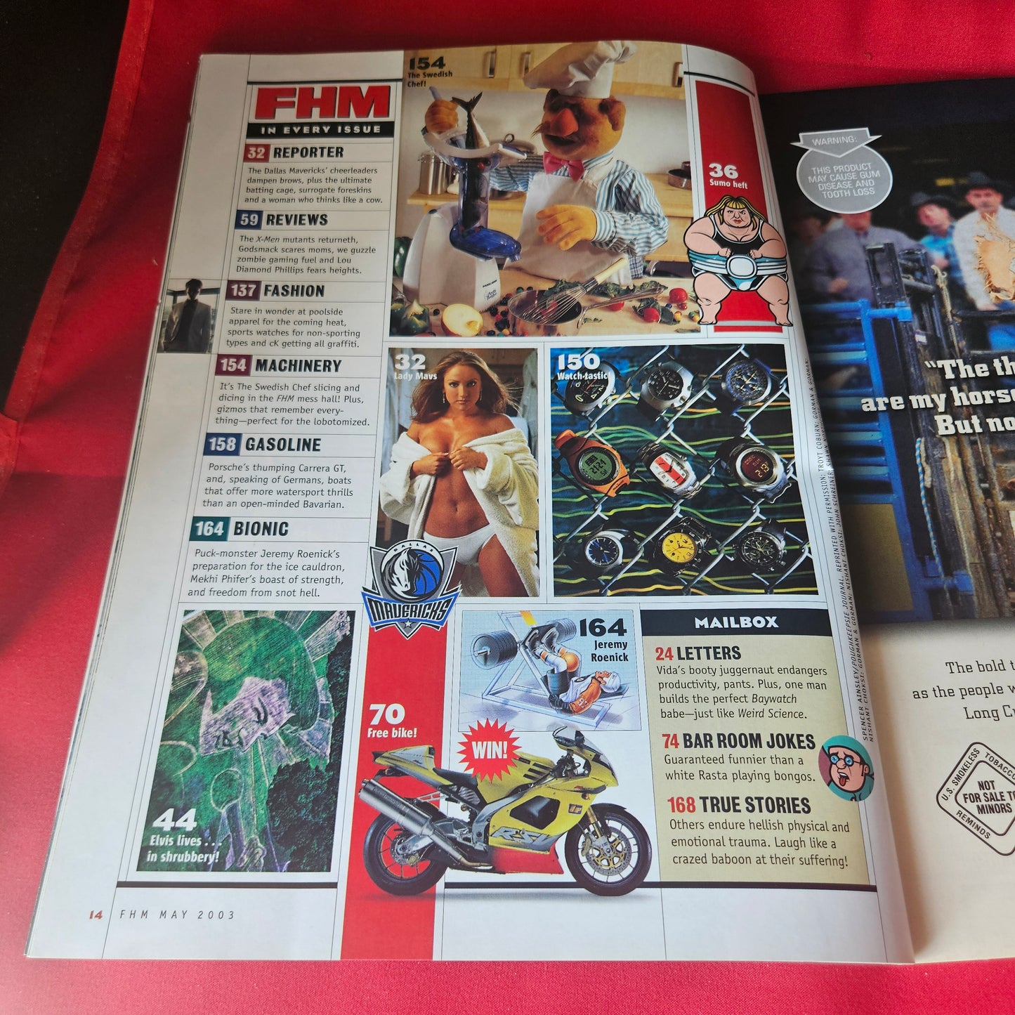 FHM Magazine May 2003 Rare Leann Tweeden Shania Twain Jamie Kennedy US Edition