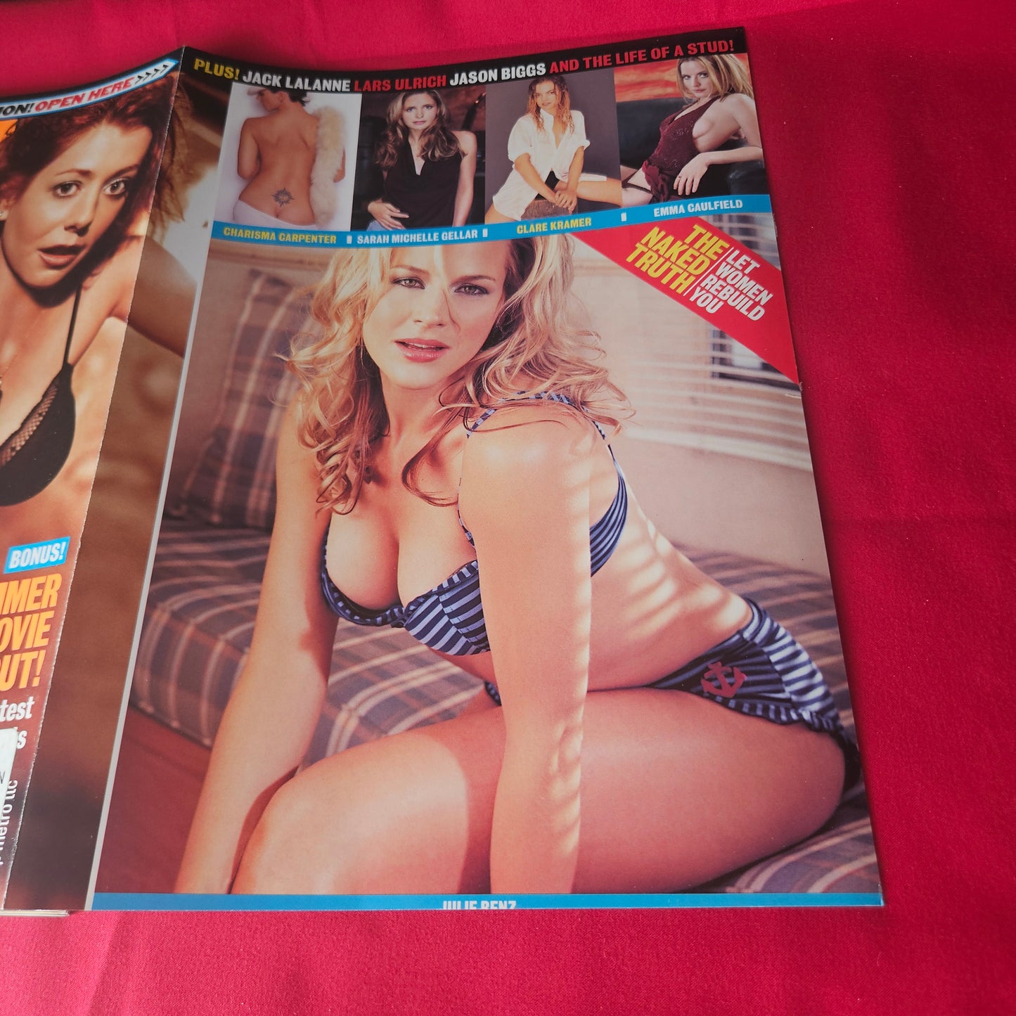 FHM Magazine June 2003 Rare Alyson Hannigan Sarah Michelle Gellar Eliza Dushku