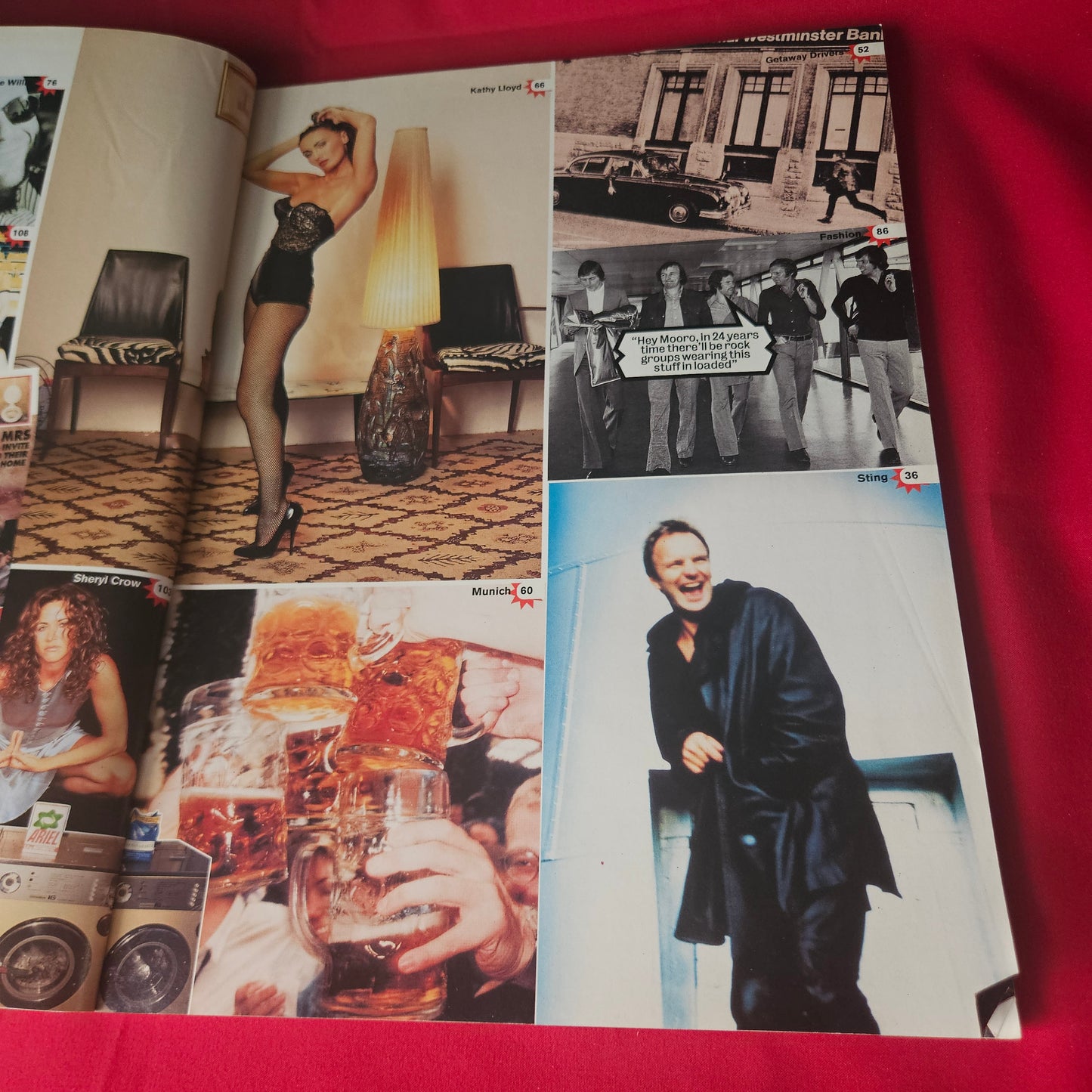 Loaded Magazine December 1994 Kathy Lloyd George Best Bruce Willis Sheryl Crow SKU 1462