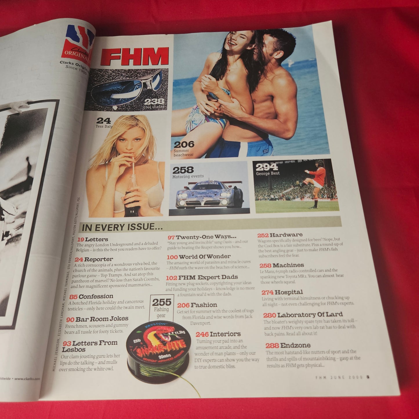 FHM Magazine June 2000 Kelly Brook Christian Bale George Best SKU 1463