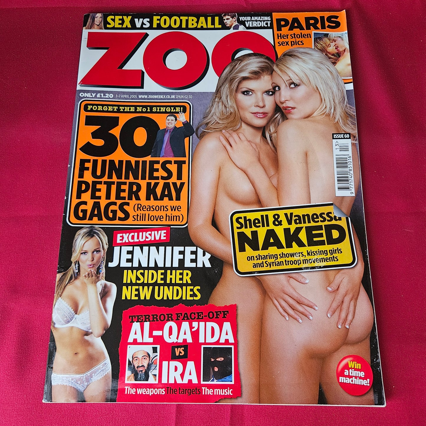 Zoo Magazine 1-7 April 2005 Shell Vanessa Jennifer Paris Hilton Issue 60 (1464)