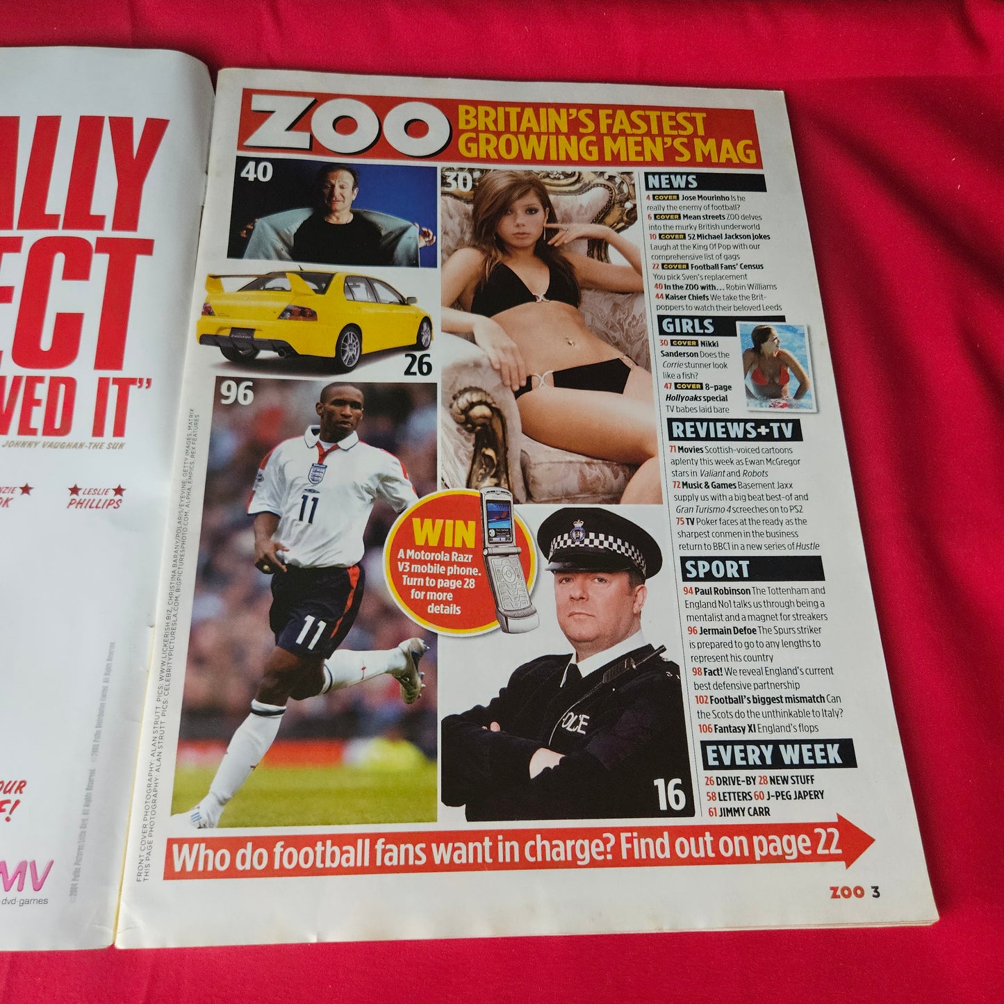 Zoo Magazine 25-31 March 2005 Nikki Sanderson Hollyoaks Sienna Miller SKU 1464