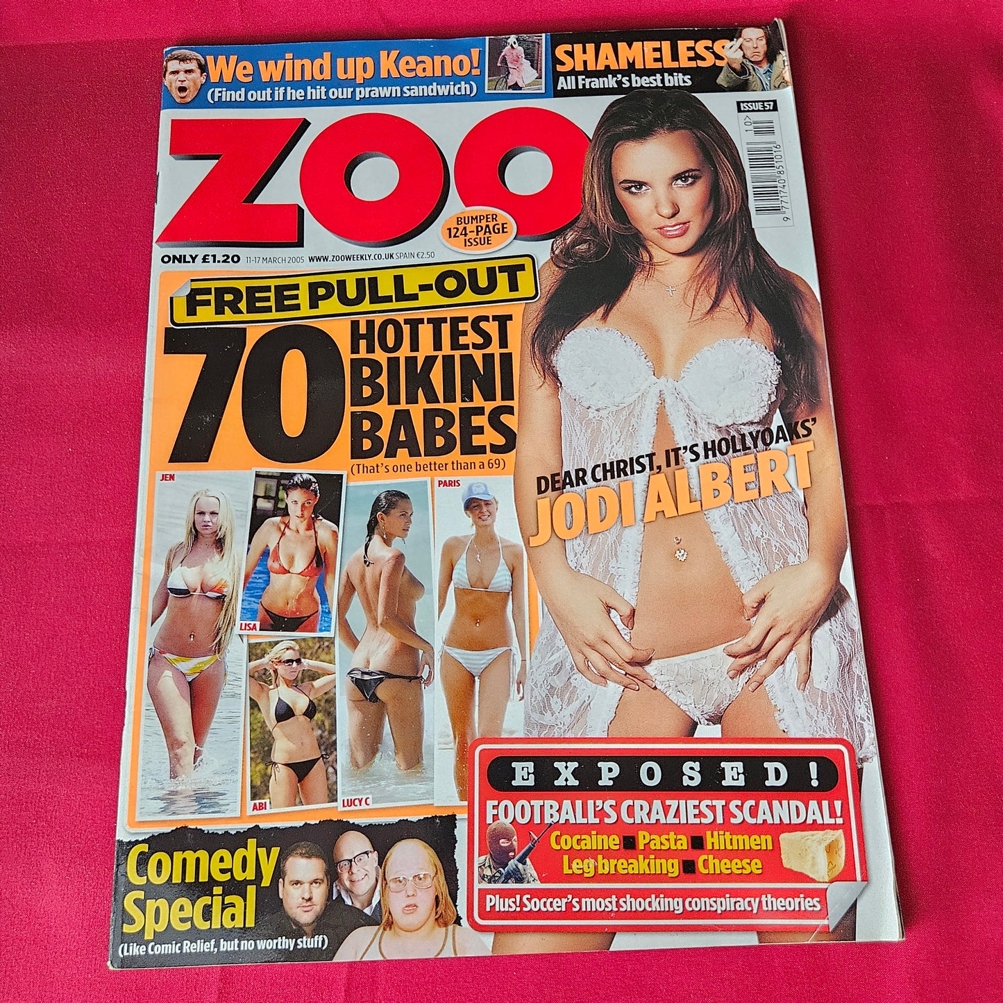 Zoo Magazine 11-17 March 2005 Jodi Albert Abi Titmuss Models Issue 57 SKU 1464