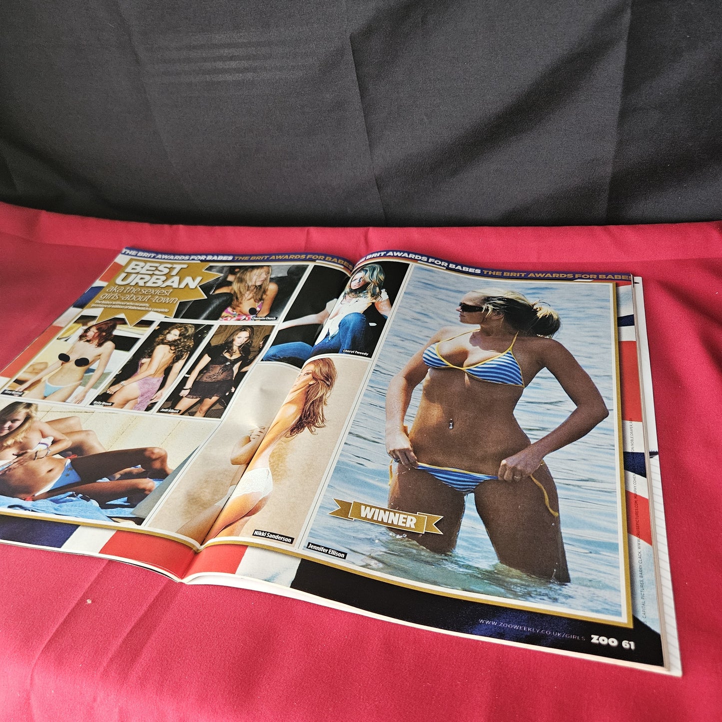 Zoo Magazine 11-17 February 2005 Jennifer Ellison Sophie Anderton Issue 53 SKU 1464